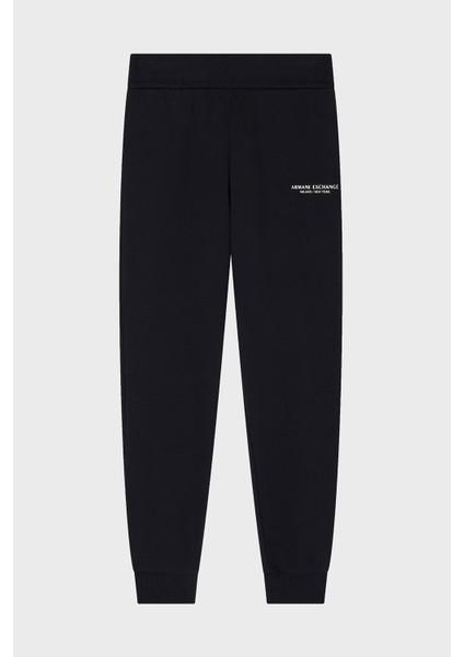 Logolu Streç Pamuklu Regular Fit Jogger Pantolon Bayan Pantolon XW001454 AF10830 MC021 indirimleri