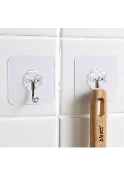 Kendinden Yapışkanlı Şeffaf Askı 5 Li Set modelleri