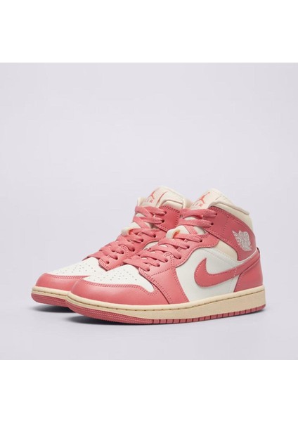 Air Jordan 1 Mid Bred Toe (W) Unisex Spor Ayakkabı modelleri