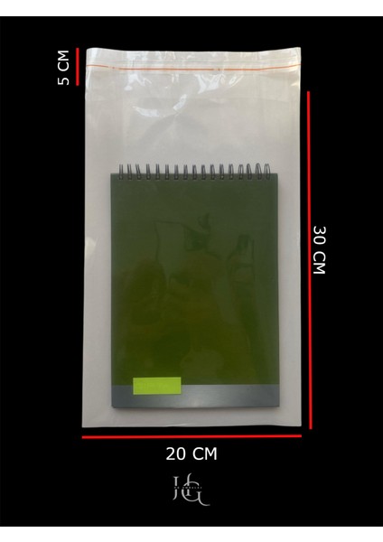 100 Adet 20X35 cm Bantlı Yapışkanlı Şeffaf Opp Jelatin Poşet ( 20X30+5)
