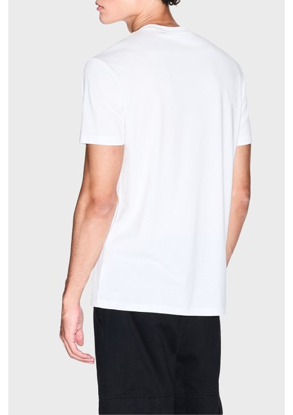 Logolu % 100 Pamuk Regular Fit Bisklet Yaka T Shirt Erkek T Shirt XM001456 AF10358 U0009 modelleri