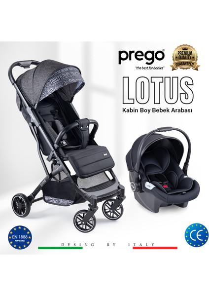 Lotus Katlanabilir Kabin Boy Travel Bebek Arabası
