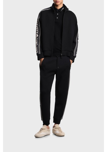 Logolu Pamuklu Regular Fit Dik Yaka Sweat Erkek Sweat EM002913 AF10013 UC001 fiyatları