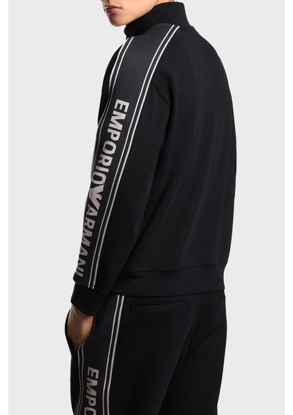 Logolu Pamuklu Regular Fit Dik Yaka Sweat Erkek Sweat EM002913 AF10013 UC001 modelleri