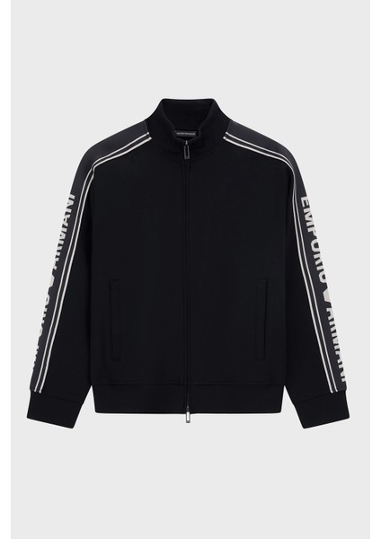 Logolu Pamuklu Regular Fit Dik Yaka Sweat Erkek Sweat EM002913 AF10013 UC001 indirimleri