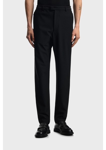 Regular Fit Normal Bel Düz Paça Mikro Dokuma Pantolon Erkek Pantolon EM000158 TE11109 UC001