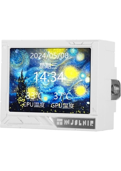 Mjolnir Vision 360 White x Fansız 360MM Intel-Amd Uyumlu Işlemci Sıvı Soğutucu modelleri