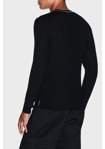 Yünlü Karışımlı Regular Fit Yuvarlak Yaka Kazak Erkek Kazak XM000893 AF14007 UC001 modelleri