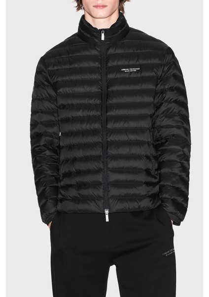 Kapitoneli Kuş Tüyü Dolgulu Regular Fit Dik Yaka Şişme Mont Erkek Mont XM001919 AF16927 UC001