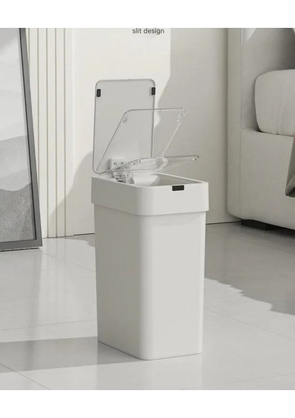 9litre Sensörlü Otomatik Çöp Kovası Ofis Mutfak Banyo Balkon Akıllı Çöp Kovası