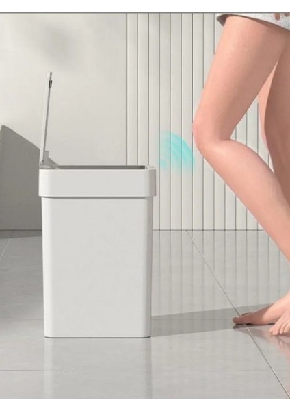 9litre Sensörlü Otomatik Çöp Kovası Ofis Mutfak Banyo Balkon Akıllı Çöp Kovası modelleri
