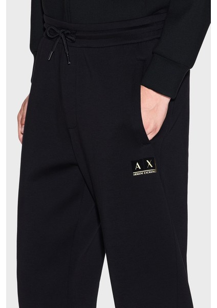 Streç Pamuklu Logolu Regular Fit Jogger Pantolon Erkek Pantolon XM001886 AF10818 MC004 fırsatları