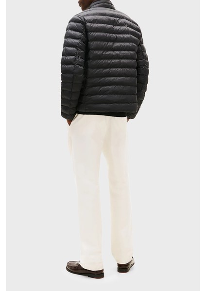 Regular Fit Dik Yaka Kapitoneli Mont Erkek Mont MW0MW39990 Bds modelleri