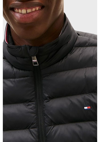 Regular Fit Dik Yaka Kapitoneli Mont Erkek Mont MW0MW39990 Bds fırsatları