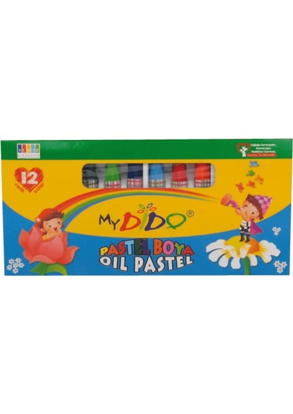 Pastel Boya 12LI - 2 Adet