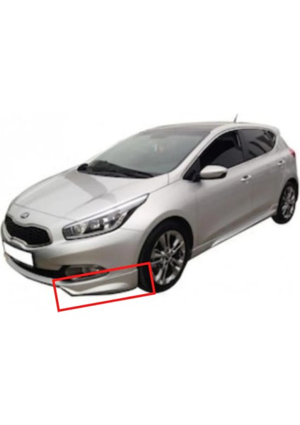 Kia Ceed 2012-2016 Ön Tampon Flapları (( Boyasız ))