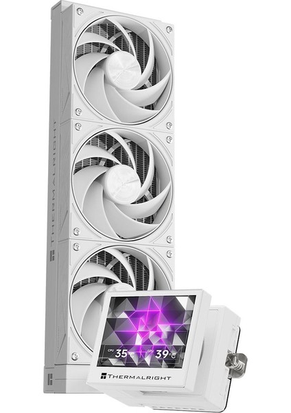 Stream Vision 360 White 360MM Intel-Amd Uyumlu Işlemci Sıvı Soğutucu