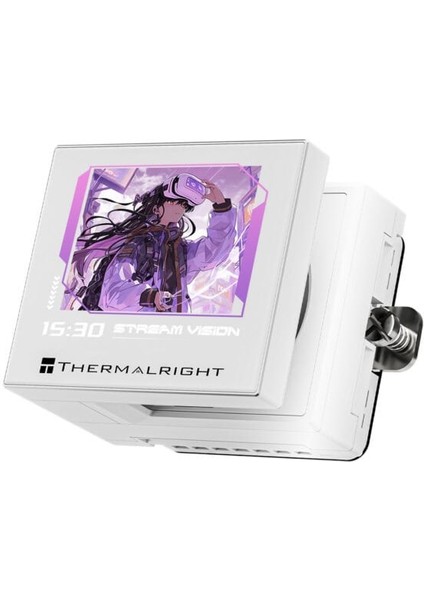 Stream Vision 360 White 360MM Intel-Amd Uyumlu Işlemci Sıvı Soğutucu modelleri