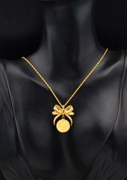 Çeyrek Reşat Altınlı 22 Ayar Kolye fiyatları