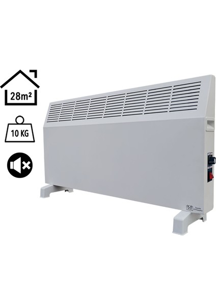 Konvektör Isıtıcı 2500W Manuel HBK2500M