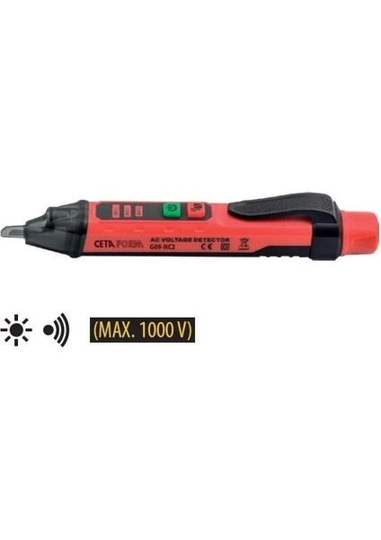 G09-NC2 Temassız Ac Kontrol Kalemi (48V-1000V Ac) fiyatları