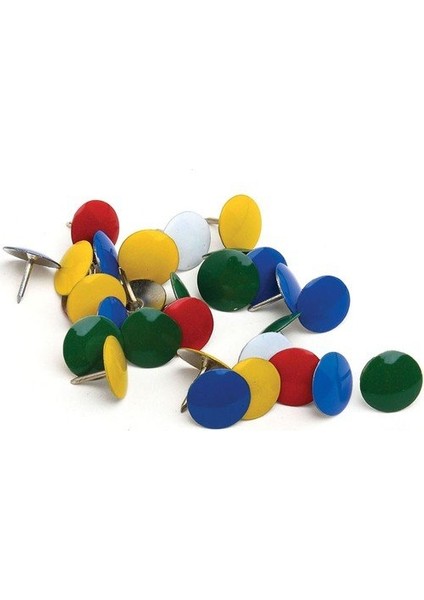 Renkli Raptiye - 4 Kutu