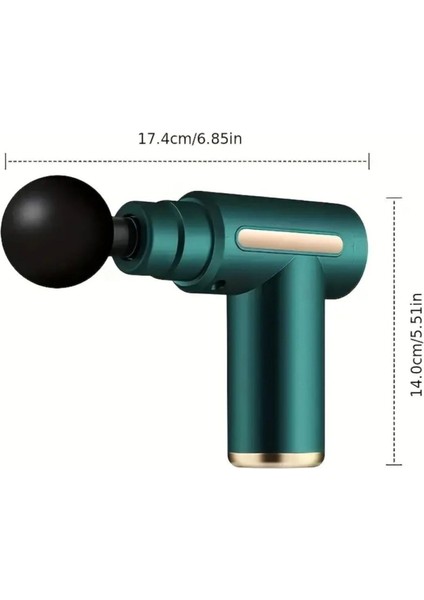 4 Masaj Başlıklı Titreşim Şarj Edilebilir Küçük Masaj Aleti modelleri