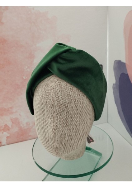 Kadife Bandana - Yeşil - Organik & El Yapımı modelleri