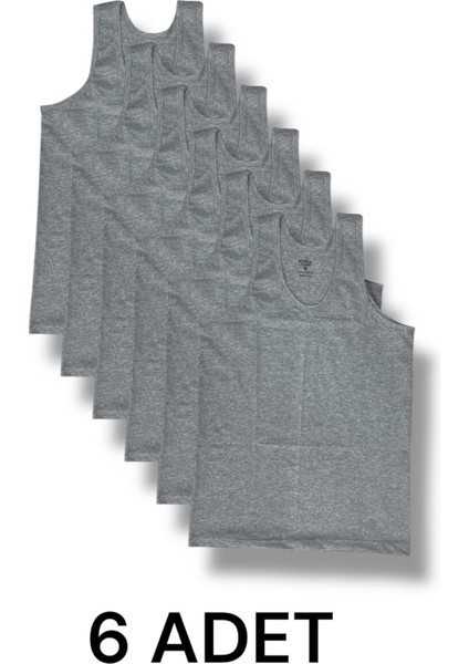 Askılı Erkek Atlet Pamuklu 6'lı Paket