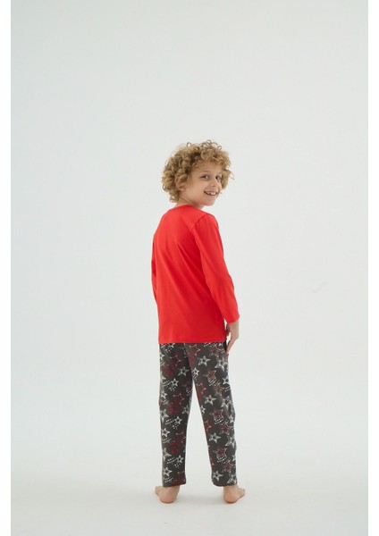 8889 Erkek Ç. Baskılı Pijama Takım modelleri
