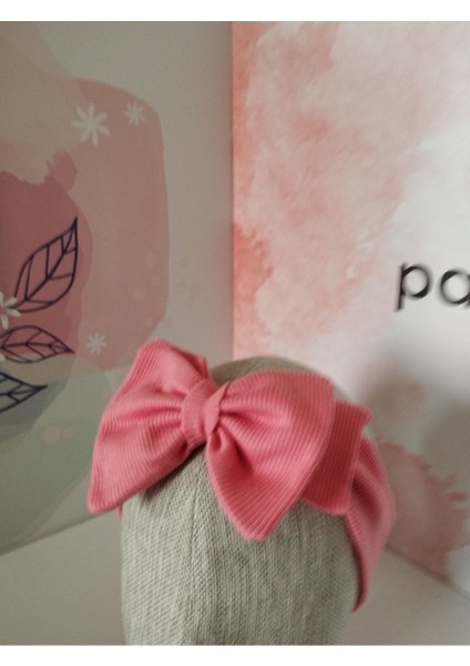 Fiyonk Saç Bandı - Pembe - Organik & El Yapımı fiyatları