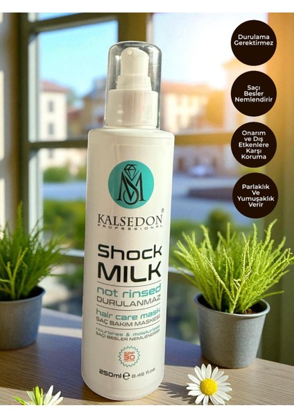 Shock Milk Durulamasız Keratin Saç Bakım Maske Sütü 250 ml indirimleri