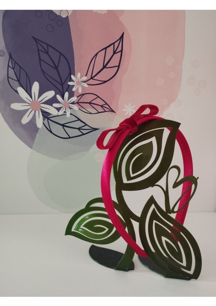 Fiyonk Kurdele Taç - Kırmızı - Organik & El Yapımı fiyatları