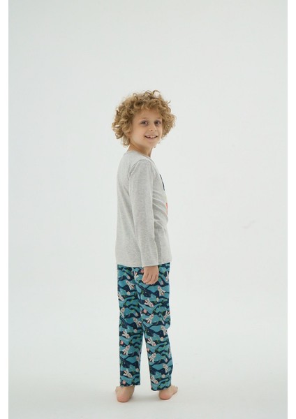 8889 Erkek Ç. Baskılı Pijama Takım modelleri