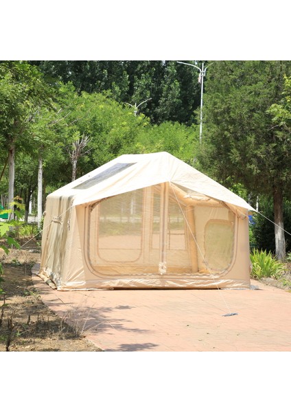Galaksi Serisi | 8 M² Şişme Kamp Çadırı – 4 Mevsim – Geniş & Şeffaf Tavanlı – 315X250X220 cm fiyatları