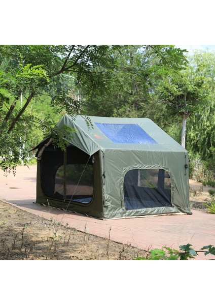 Galaksi Serisi | 8 M² Şişme Kamp Çadırı – 4 Mevsim – Geniş & Şeffaf Tavanlı – 315X250X220 cm fırsatları