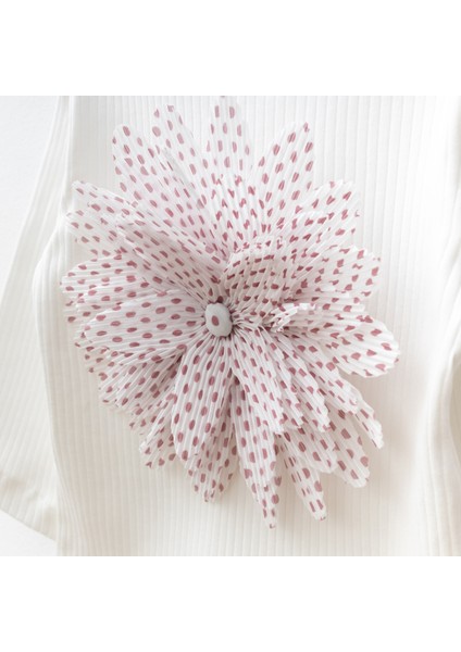 Çiçek Aksesuarlı Şort Etekli Kız Çocuk Takım fiyatları