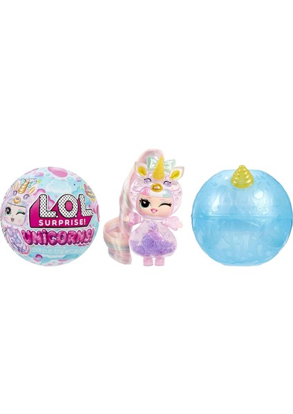 Lol Surprise Unicorns Tots – Sihirli Unicorn Bebek, Lava Lamba Efekti, Gerçek Saç Oyuncak Bebek