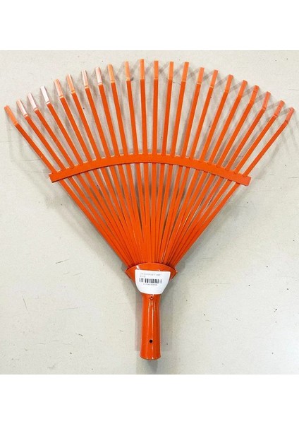 2 Adet Metal Çim Yaprak Süpürgesi Sabit Tırmık Bahçe