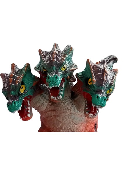 3 Başlı Sesli Et Ejderha 25X35 cm modelleri