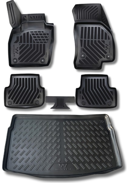 Yeni Volkswagen Polo Paspas Bagaj Havuzu Set 2021 Sonrası 3D Ultraflex Set fiyatları