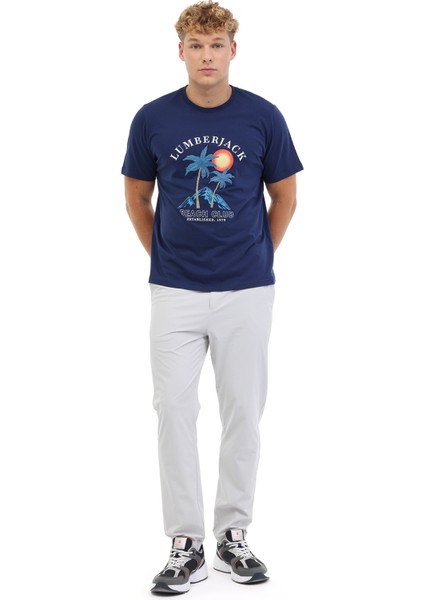 ml Jacop 11HL107 5pr Lacivert Erkek Kısa Kol T-Shirt modelleri