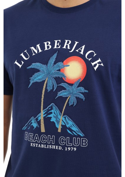 ml Jacop 11HL107 5pr Lacivert Erkek Kısa Kol T-Shirt fırsatları