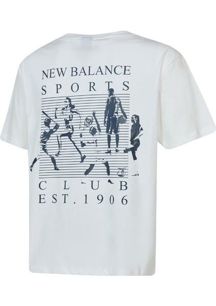 MNT3503 Nb Lifestyle Men T Beyaz Erkek T-Shirt fiyatları