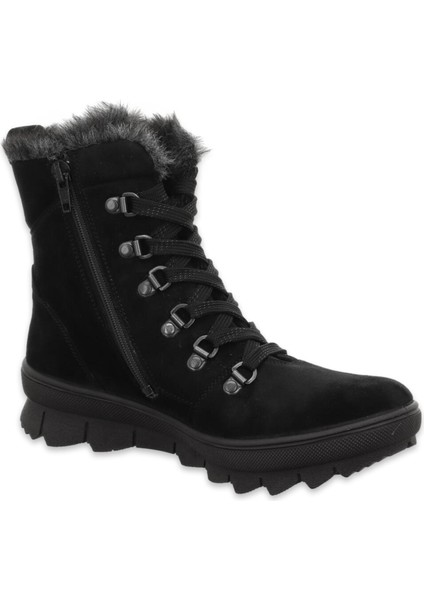 000530 Z Novara Gore-Tex Deri Siyah Kadın Bot modelleri