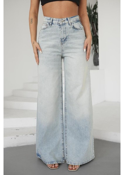 Mavi Kadın Baggy Pantolon Elephant Leg Jeans