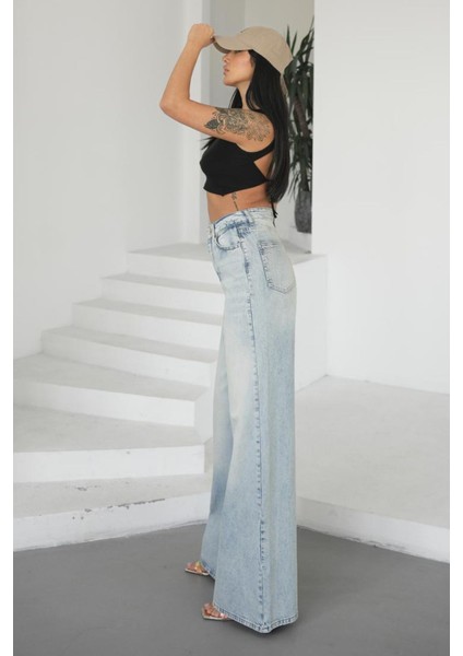 Mavi Kadın Baggy Pantolon Elephant Leg Jeans indirimleri