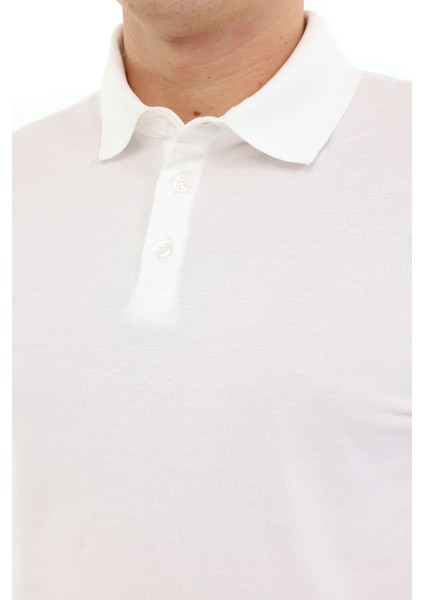 MB SN329 Ukol Polo 5pr Beyaz Erkek Uzun Kol T-Shirt fırsatları
