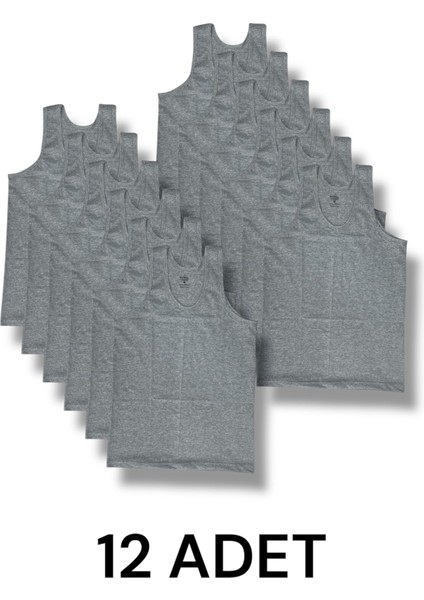 Askılı Erkek Atlet Pamuklu 12'li Paket