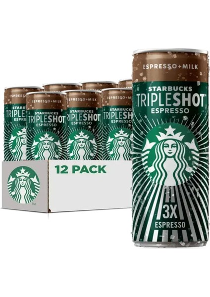Tripleshot Espresso + Milk 300 ml x 12 Adet - Soğuk Kahve fiyatları